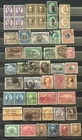 Old Group Of Vintage US Stamps, Used & Mint