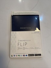 NIP Rocketbook Smart Reusable Notebook Planner and Pen DARK BLUE Dot Grid Pages