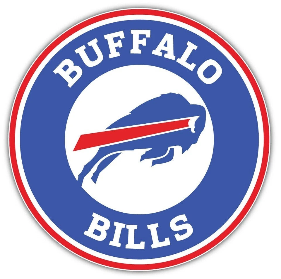 SSSCO Buffalo Bills Logo Weather Resistant Vinyl Sticker/Decal 02