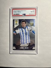 Panini 2014 Prizm World Cup Lionel Messi #12 Argentina PSA 8 Graded