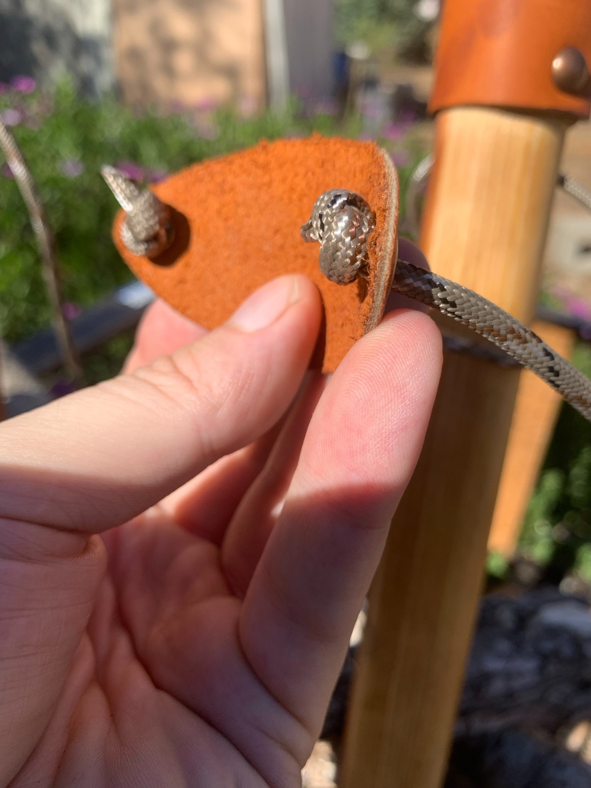 Three Crosses Jesus Christ Natural Earth Tones Wood Walking Stick Hiking Staff