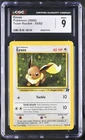CGC 9 MINT Eevee 2000 Team Rocket 55/82 Pokemon Card