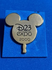 Disney 2009 D23 Expo Live Auction Paddle Exclusive Mickey Icon  Pin      U01