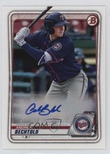 2020 Bowman Prospects Auto Andrew Bechtold #PA-AB Auto 5p9
