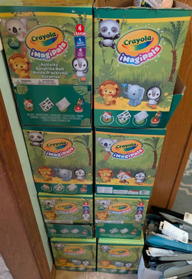 Bulk Lot of 90 Crayola ImagiPals Collectible Mystery Balls New Sealed Packages