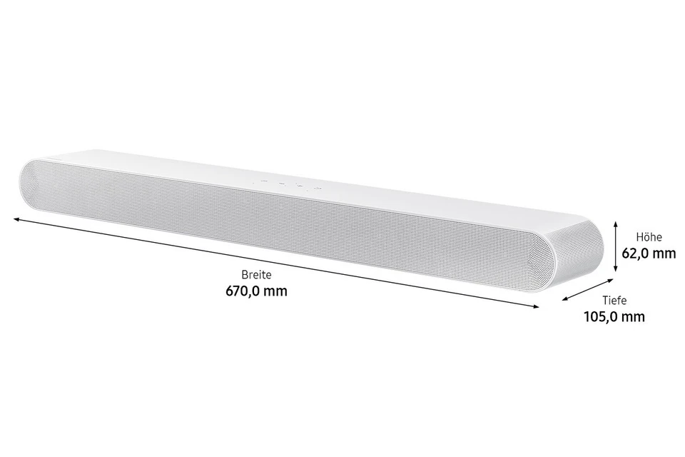 Samsung S-Soundbar HW-S67GD 5-Kanal All-in-one Soundbar (2024) - Bild 3 von 4