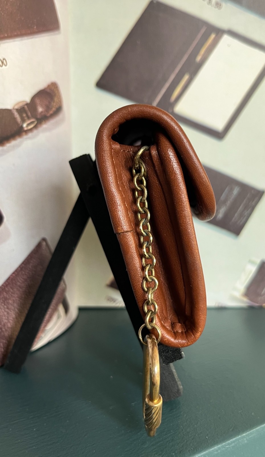 Vintage Coach Multi-Function Wallet Keychain Fob … - image 5