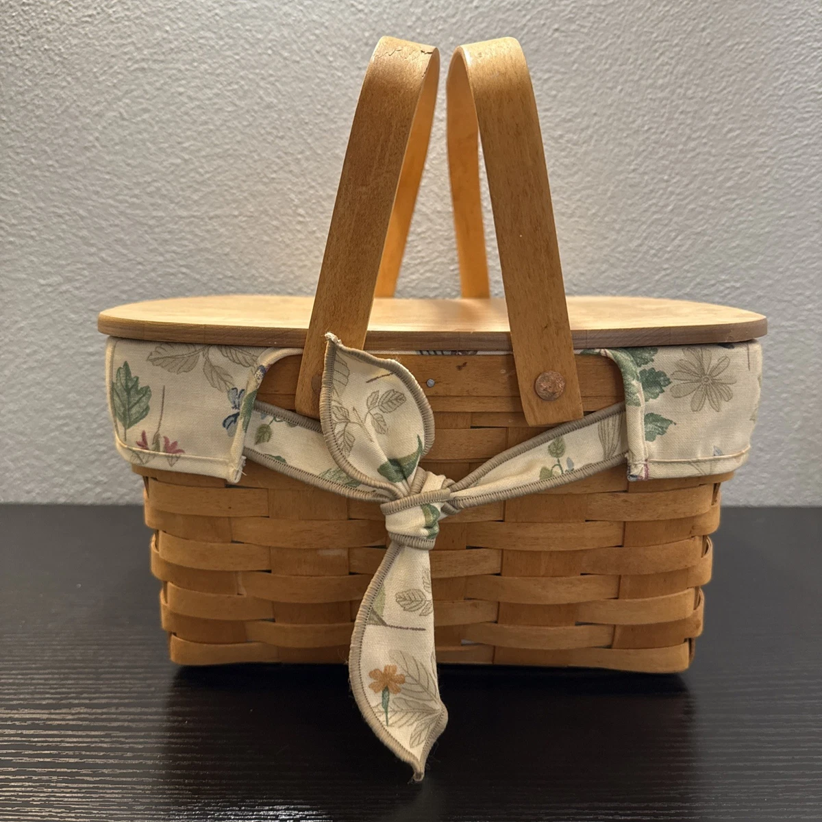 Pie Basket In Longaberger Baskets (1990-1994) for sale | eBay