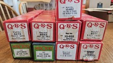 Lot of 9, QRS Melodee Player Piano Rolls 1972/1974 10-462 10-628 10-518
