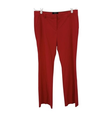 Body by Victoria Flare Trouser Pant The Kate Fit Red Size 6
