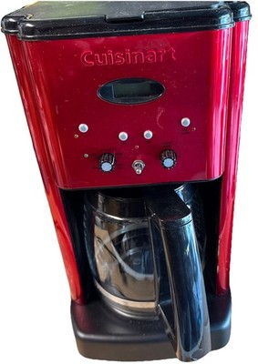 Cuisinart RED Brew Central DCC 1200 MR Programmable 12 Cup Coffee