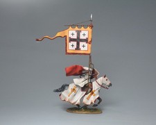 TEAM MINIATURES CRUSADERS MONGOLS BOL6014A TEUTONIC KNIGHT STANDARD BEARER