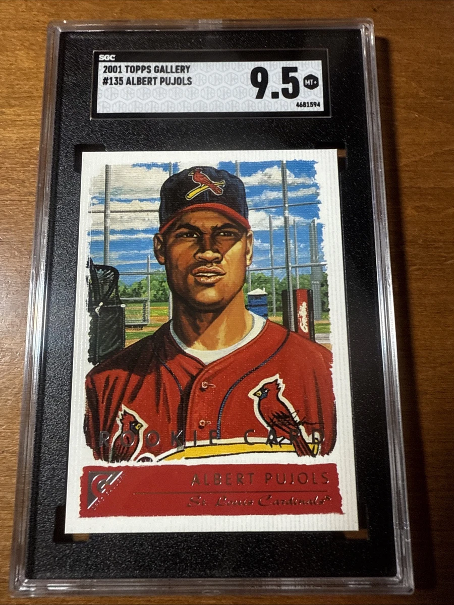 Topps Albert Pujols Grade 9.5 Baseball Sports Trading Cards