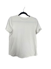Lululemon Basic White Tee Loungewear Athleisure Activewear