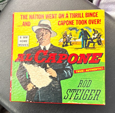 Al Capone 8mm Black White Drama Gangster NR Richard Wilson Rod Steiger