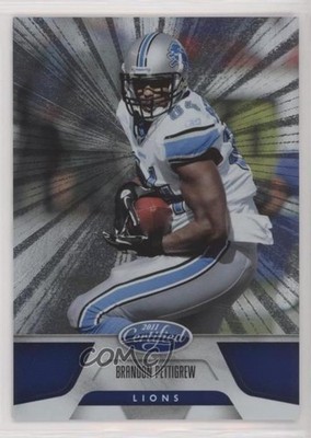 2011 Certified Platinum Blue 61/100 Brandon Pettigrew #48 0t18