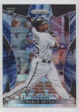 2019 Panini Prizm Tier III Blue Hyper Prizm Pablo Reyes #272 tj0