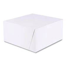 Southern Champion Tray 1576 White One-piece Non-window Bakery Boxes, Standard,
