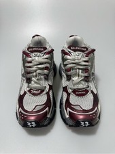Balenciaga Runner Sneakers White Burgundy Women  s EU 37/US 7