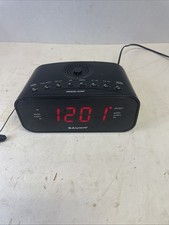 bauhn radio alarm clock with usb charger