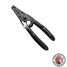 New Fujiya Wire Stripper Type A 165mm Black Gold with Spring PP323A-165-BG