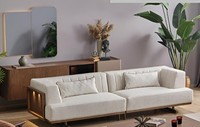 Modernes 4-Sitzer Sofa Designer Couch Wohnzimmer Polstersofa