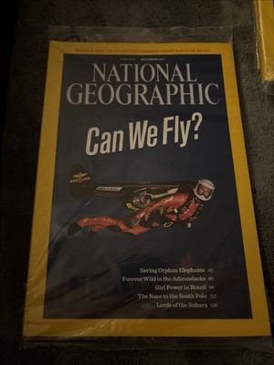 National Geographic magazine, September 2011, sealed in shipping bag, unopened.