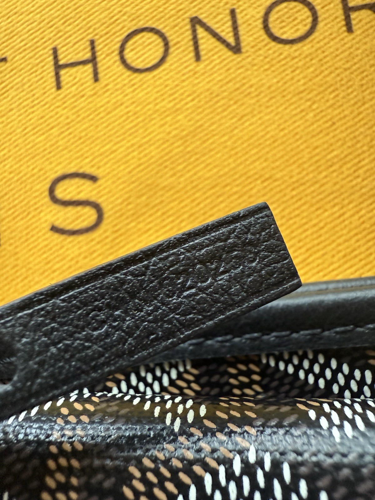 Goyard Saint Louis Tote GM All Black - 100percent authentic image 10