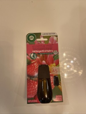 Air Wick Essential Mist Refill, 1 ct, Lush Honeysuckle and Raspberry