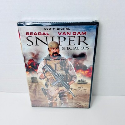 Sniper: Special Ops DVD 2016 Steven Seagal Rob Van Dam Director's Commentary