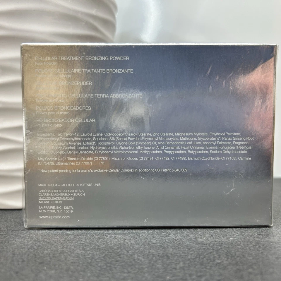 NUEVO Polvo Bronceador Tratamiento Celular La Prairie Compacto y Cepillo .47 OZ RETIRADO Foto 2 de 4