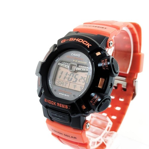 CASIO G-SHOCK GW-9010R-4JF Mudman Rescue Orange Limited Edition Watch ...