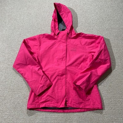 Helly Hansen wasserdichte Jacke Damen Small rosa leichter Shell Regenmantel