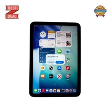 Apple iPad mini 6th Gen 64GB Wi-Fi 8.3" Space Gray   A2567, Fully Functional