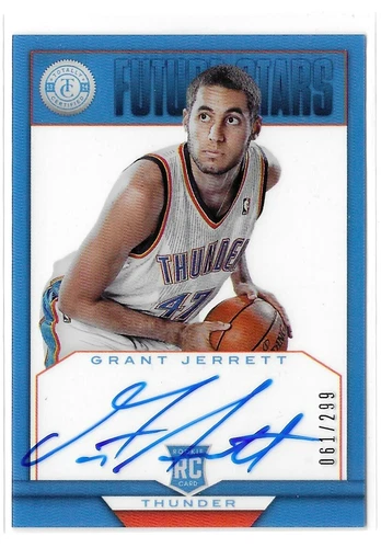 2013-14 Totally Certified Future Stars Autograph /299 Grant Jerrett Rookie #FSGJ
