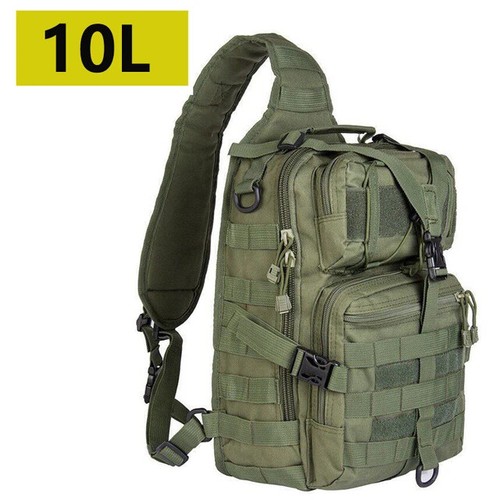 Tactical Backpack Molle Sling Chest Shoulder Bags Assault Pack Messenger Bag - Picture 8 of 17