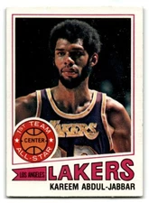 REVISED 1977-78 Topps Basketball VG/EX EX You Choose, Complete Your Set Kareem