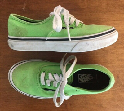 off white vans green