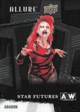 2023 UD Allure AEW Abadon #131    Star Futures