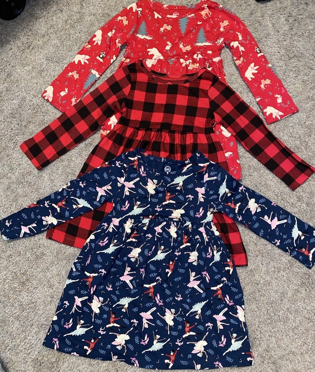 Wonder Nation Flannel Dress Walmart Wonder Nation Knit Dress
