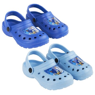 Sonic Clogs Comfortable and Lightweight Shoes for Kids Ideal for Home