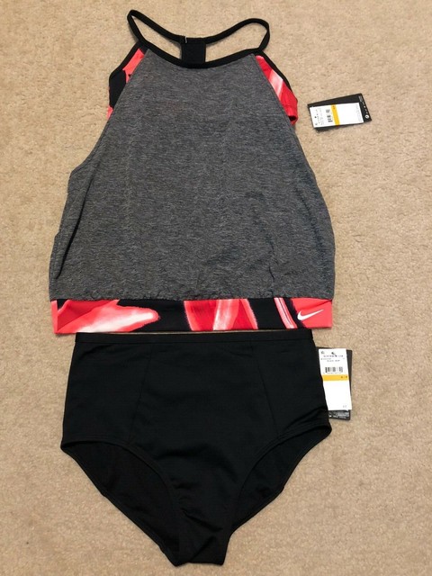 nike high waisted swim bottoms