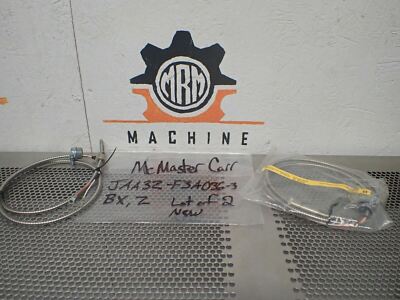 McMaster Carr JAA3Z F3A036-3,BX,Z Thermocouples New Old Stock (Lot of 2)