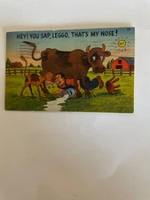 postcard.  Hey you sap