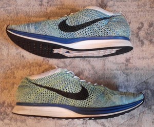 nike flyknit racer blueberry