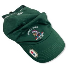 USGA Member 2018 US Open Shinnecock Hills Green Hat Cap Adjustable Strapback