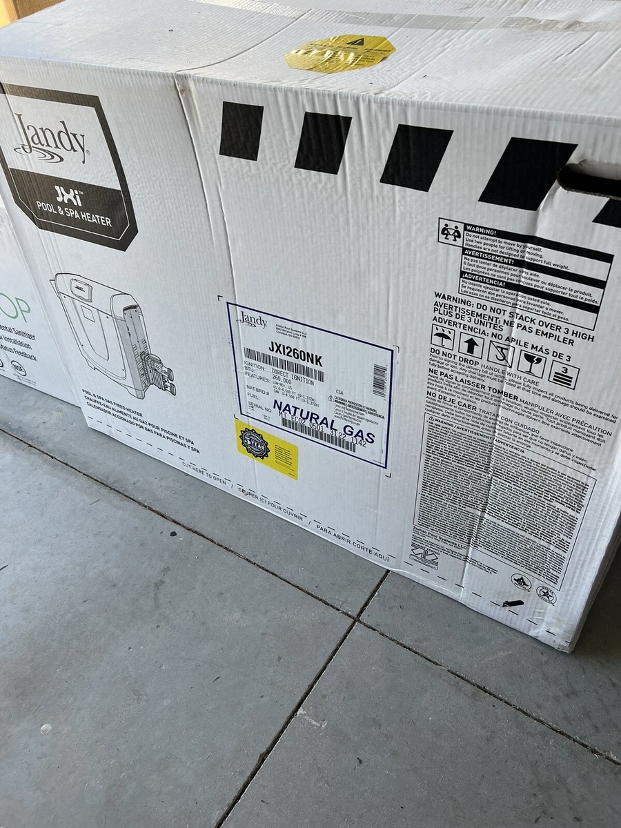 Jandy JXI260NK pool heater NEW IN BOX | eBay