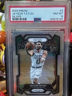 2023-24 Panini Prizm - Jayson Tatum #2 Silver Prizm for sale