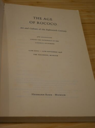 THE AGE OF ROCOCO, ART AND CULTURE OF THE EIGHTEENTH CENTURY, COLLECTIBLE, 1958 - Foto 3 di 5