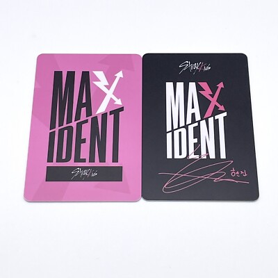 Stray Kids Hyunjin MAXIDENT Lucky Draw Photocard LIVE In Seoul